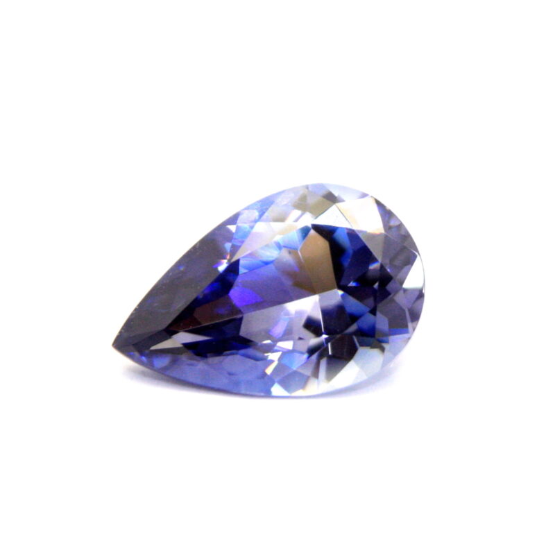 Benitoite Faceted Gemstone 2.02 CT. Pear Shape - Image 3