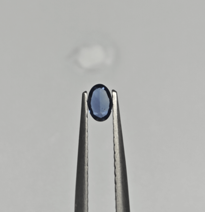 Benitoite .27 CT. Oval Faceted Gemstone - Image 17
