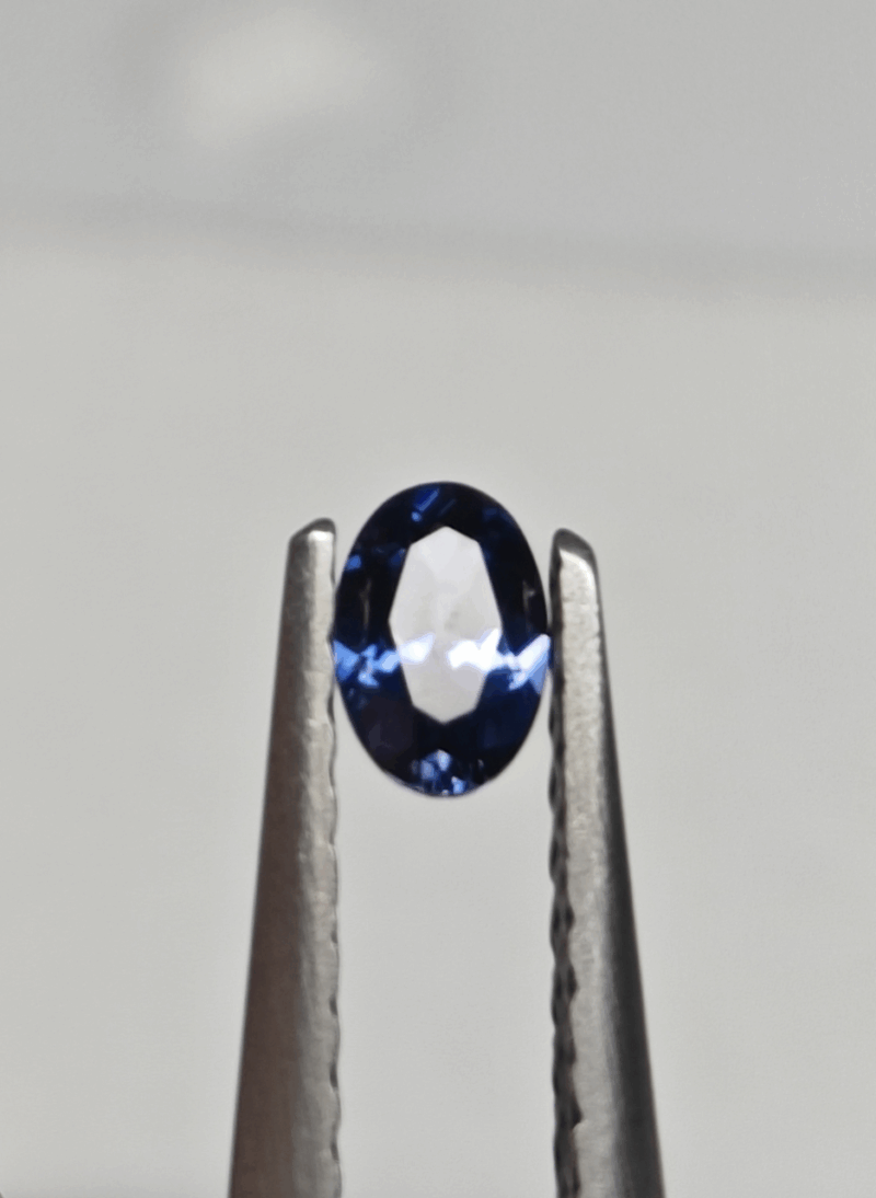 Benitoite .27 CT. Oval Faceted Gemstone - Image 16