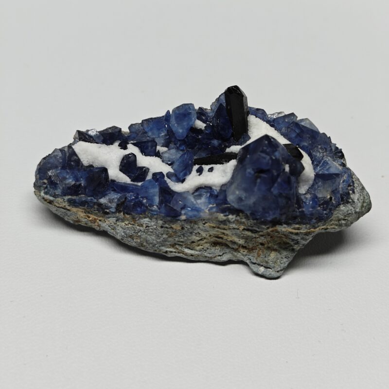 Benitoite Neptunite Crystal Rare Specimen