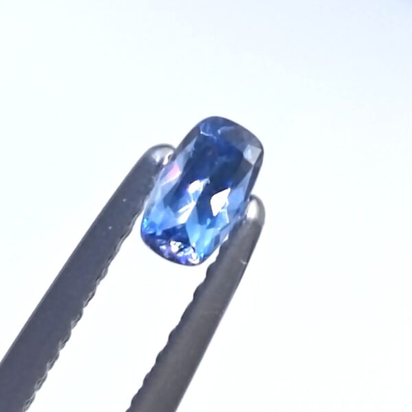 Benitoite  Gemstone Cushion Cut .25 CT.