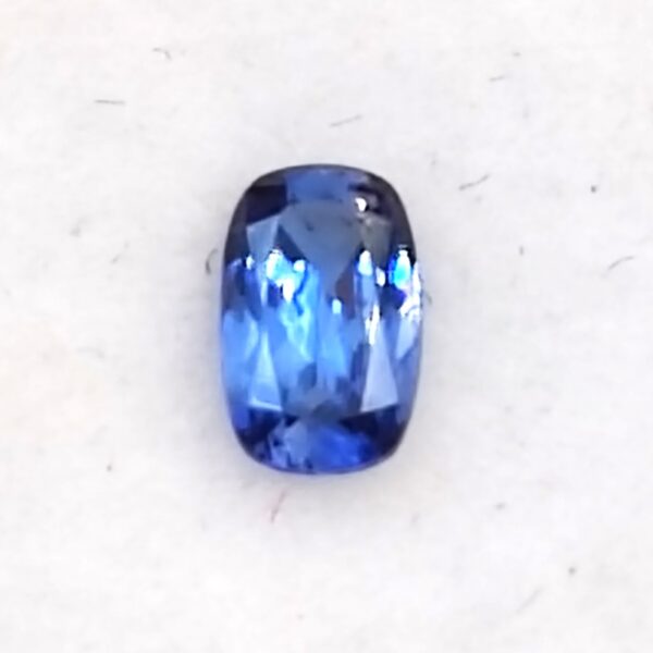 Benitoite Gemstone Cushion Cut  .15 CT. 